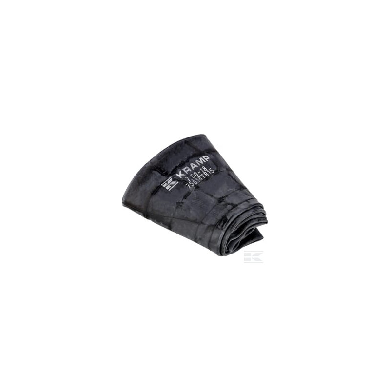 Kramp 75018TR15 Chambre à air pour jante D. 18", 7.50-18, valve droite TR15, Kramp