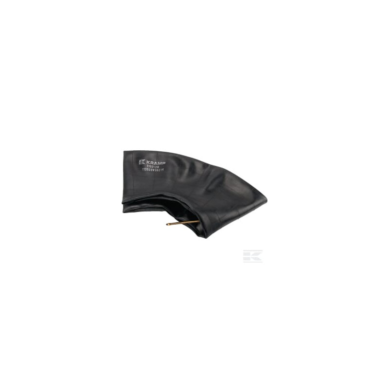 Kramp 110020V30214 Chambre à air pour jante D. 20", 11.00-20, valve coudée, Kramp