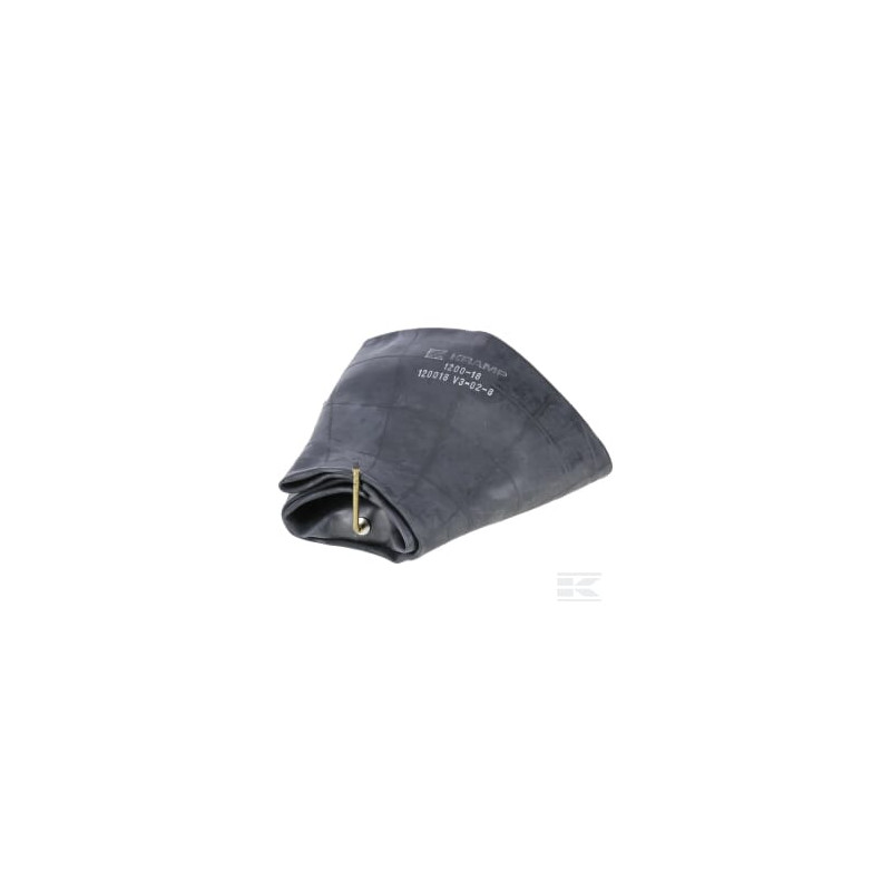 Kramp 120018V3028 Chambre à air pour jante D. 18", 12.00/18, valve coudée, Kramp