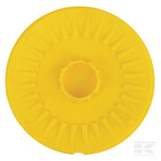 Castelgarden 1221102880 Enjoliveur D170 jaune