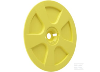 Sabo SAU13379 Cache-moyeu arrière jaune
