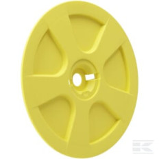 Sabo SAU13379 Cache-moyeu arrière jaune