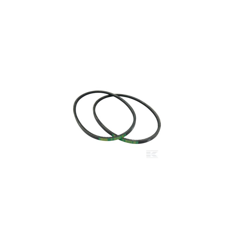 John Deere AM143715 Jeu de 2 courroies