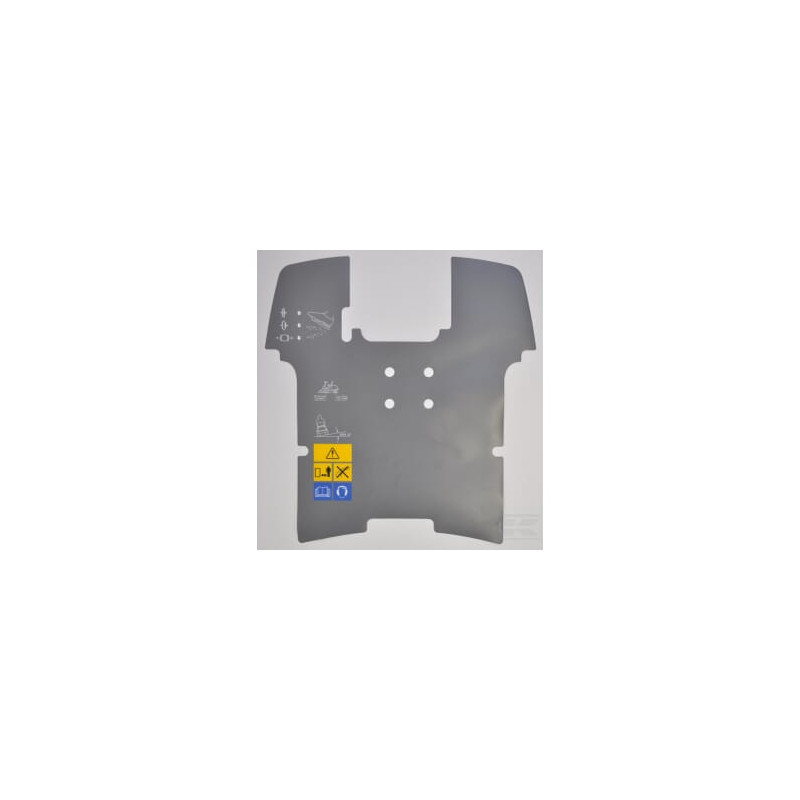 Stiga 1143691803 Etiquette sol sécurité 17/18 VILLA ME