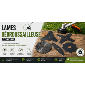 Lames de débroussailleuse d’origine
