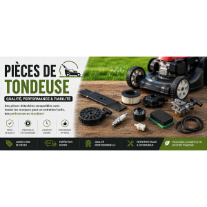 Pièces de tondeuse toutes marques – Qualité & fiabilité