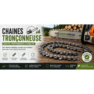 Chaines de tronçonneuse