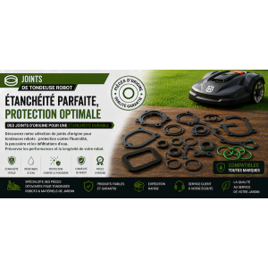 Joints tondeuse robot – Étanchéité & protection