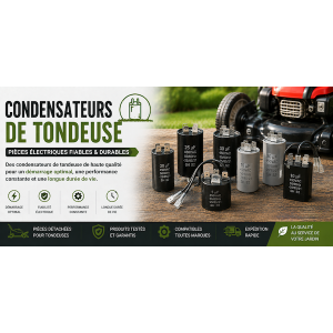 Condensateurs de tondeuse