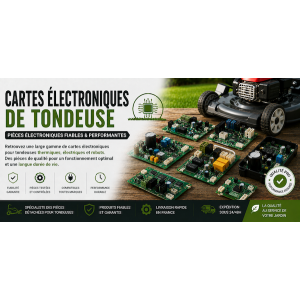 Cartes électroniques de tondeuse