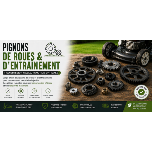 Pignons de roues & d’entraînement
