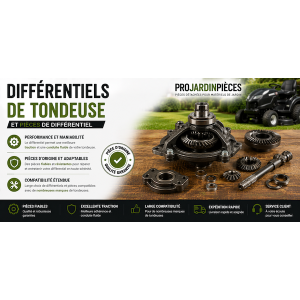 Différentiel de tondeuse – Pièces transmission motoculture