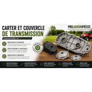 Carter & couvercle de transmission – Pièces motoculture