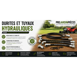 Durites & tuyaux hydrauliques tondeuse – Motoculture