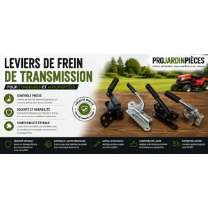 Levier de Frein Transmission Tondeuse | Pièces Jardin Compatibles