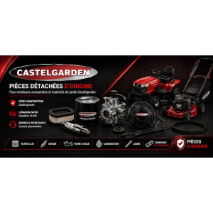 Pièces Castelgarden – D’Origine & Compatibles avec Matériel de Jardin