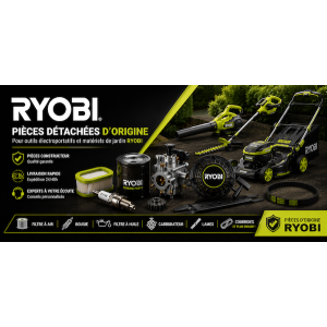 Pièces Détachées Ryobi – Origine & Compatibilité Garantie