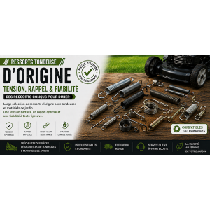 Ressorts Tondeuse d’Origine – Tension, Rappel & Fiabilité