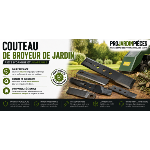 Couteaux de broyeur d'origine et adaptables | Projardinpieces