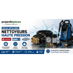 Pièces nettoyeur HP Kramp, Kent & Renson | Projardinpieces