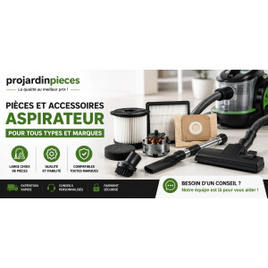 Pièces détachées & accessoires aspirateur | Projardinpieces